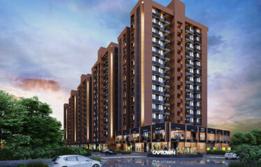 Captown Enhance 3 BHK Premium Apartment at Shilaj